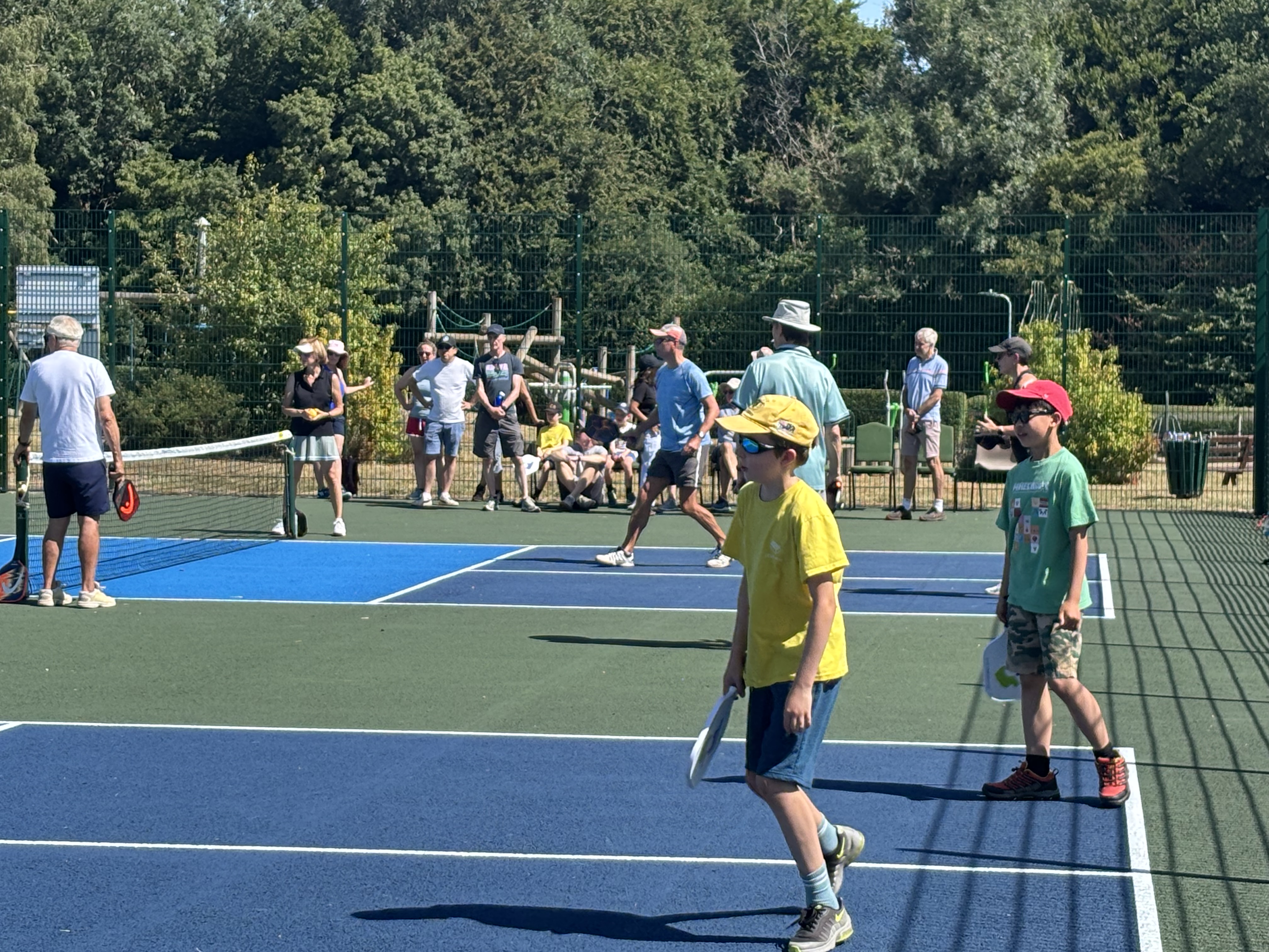 Children Playing Tennis